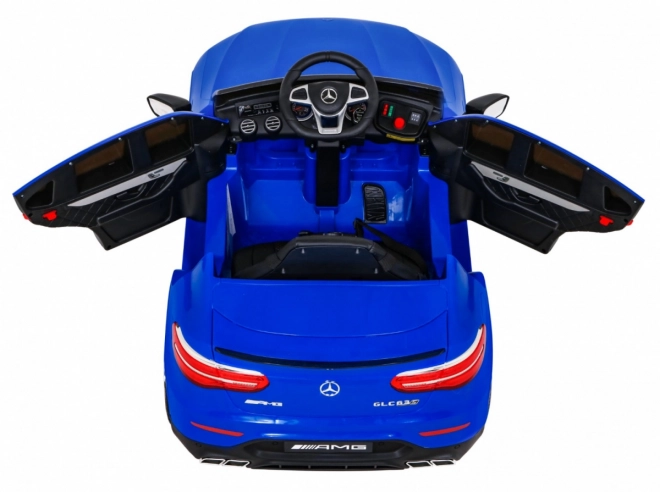 Mercedes Benz GLC63S gyerekeknek Kék + távirányító + 4x4 meghajtás + MP3 LED + EVA + lassú indulás