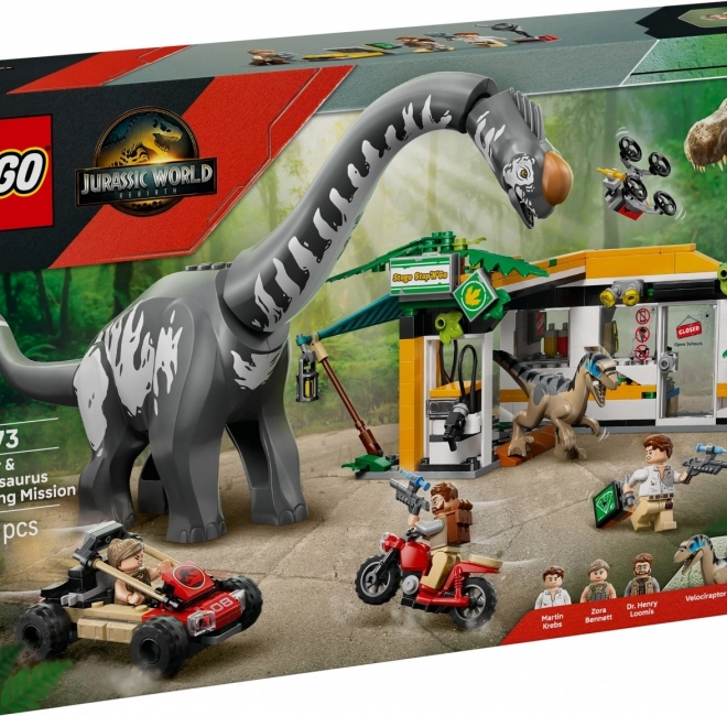 LEGO Jurassic World A titanosaurus és a raptor nyomában