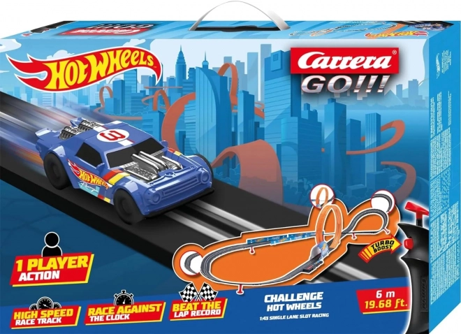 Autóversenypálya Carrera GO!!! Hot Wheels Kihívás