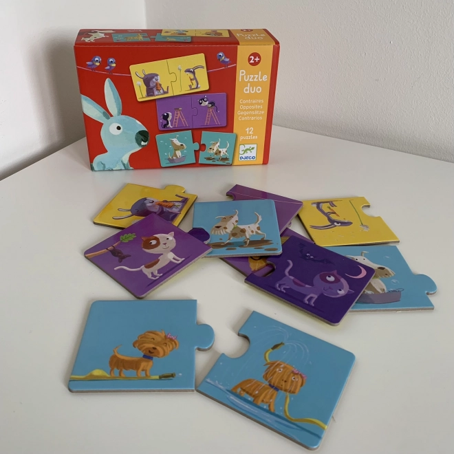 Djeco Ellentétek Puzzle