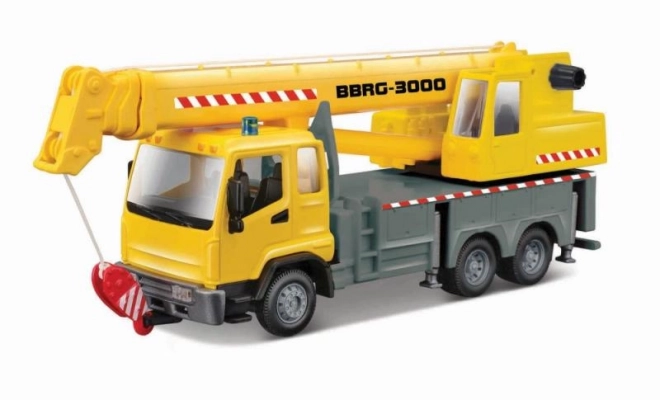 Bburago 1:43 építőipari darus teherautó
