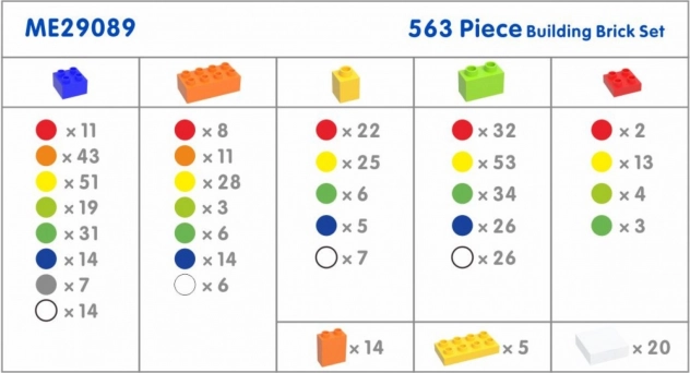 MASTERKIDZ STEM építőkészlet 563 darabbal és 4 panel kiegészítővel