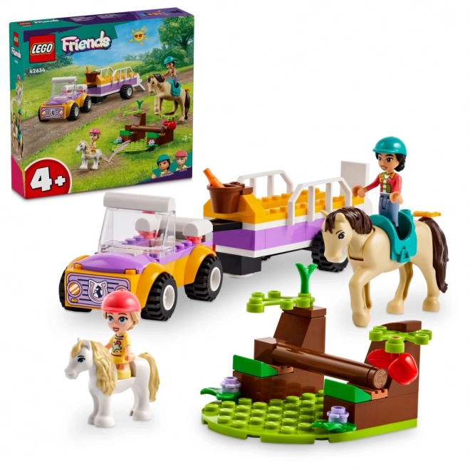 Lego friends ló és póni utánfutó