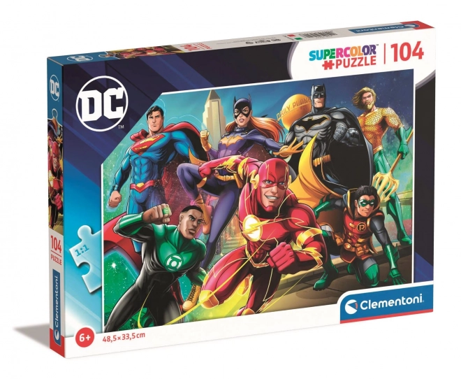 Clementoni Puzzle DC Comics: Az Igazság Ligája 104 darabos