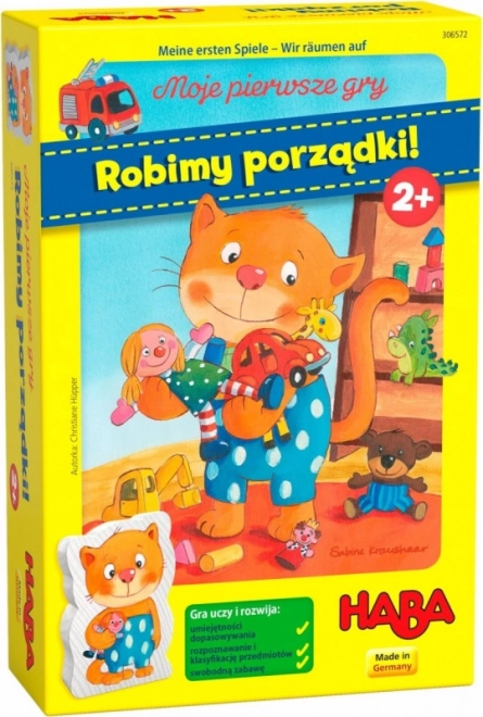 Moje pierwsze játékok - rendrakás