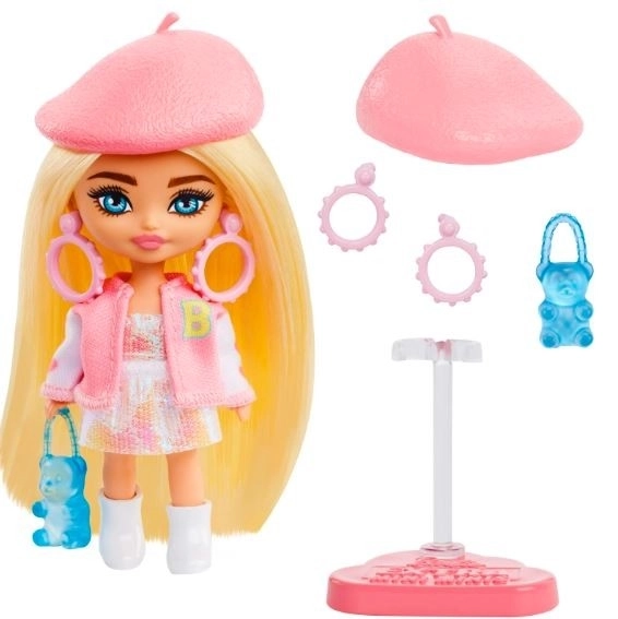 Divatos Barbie Extra Mini Minis baba baretben