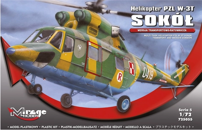 Modell helikopter PZL W-3T Sólyom