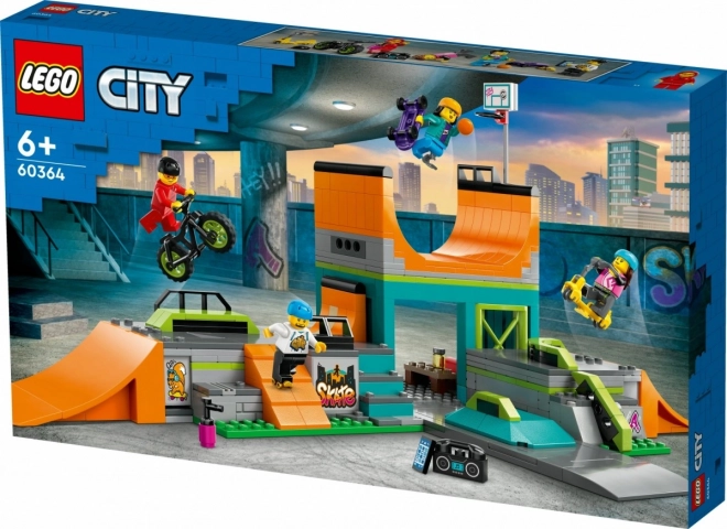 Lego City utcai skatepark