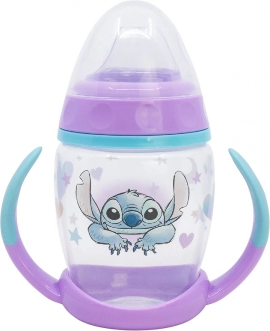 Füles pohár puha szilikoncsőrrel STITCH 270 ml