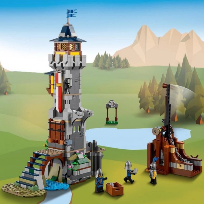 Középkori kastély LEGO Creator 3 az 1-ben