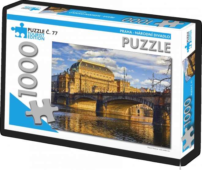 Turista kiadás Puzzle Prága - Nemzeti Színház 1000 darab