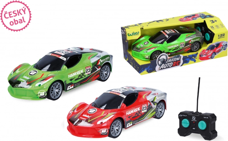 RC autó Hankook távirányítóval 19 cm – magyar csomagolás