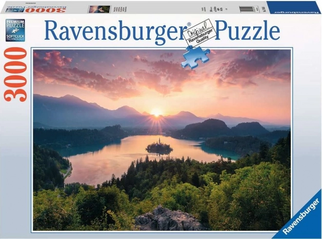 Ravensburger puzzle Bledi-tó, Szlovénia 3000 darabos