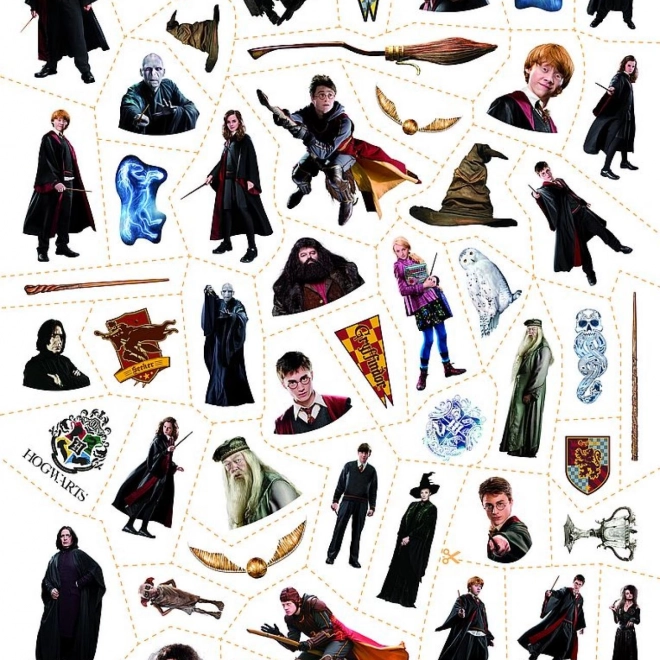 Harry Potter tetováló és színező készlet