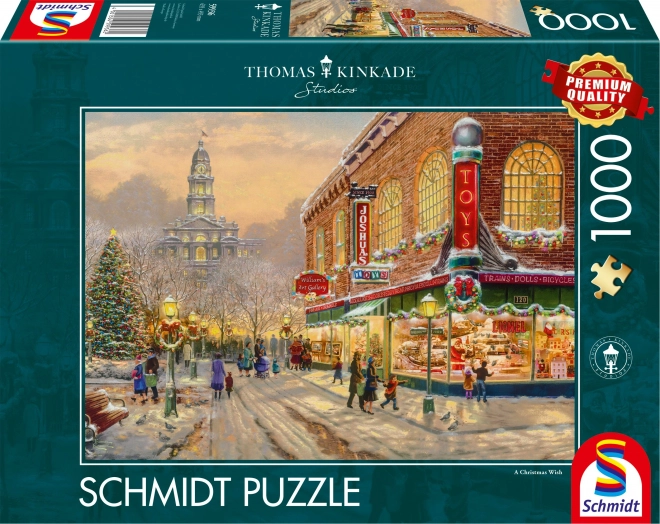 Karácsonyi kívánság puzzle 1000 darabos