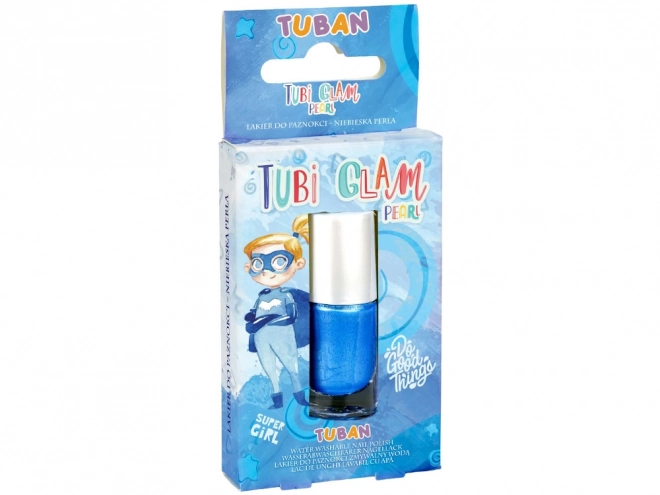 Gyerek körömlakk Tubi Glam kék gyöngyház