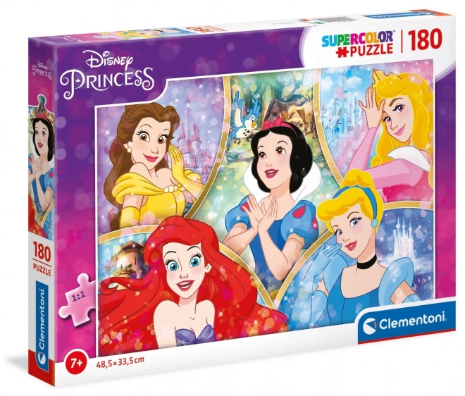 Disney legszebb hercegnők puzzle - 180 darab