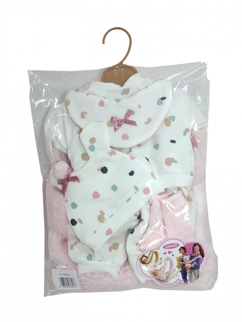 Llorens baba ruha 38 cm-es babához