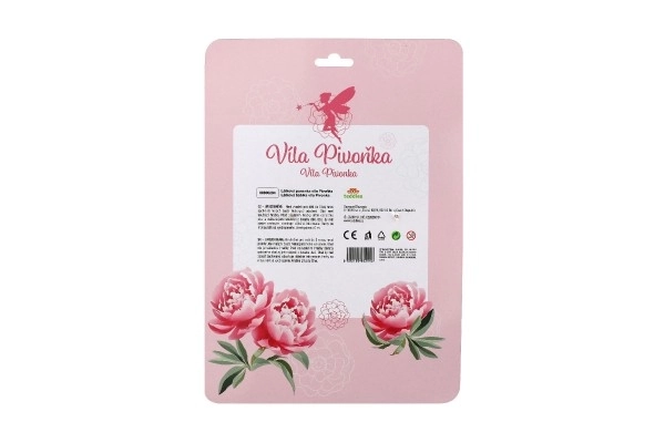 Tündér Peonia textil baba 40 cm