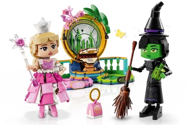 Elphaba és Glinda LEGO figurák