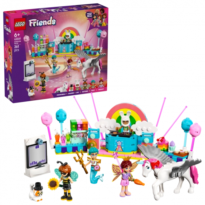 LEGO Friends Jelmezes buli egyszarvúval és tündérrel