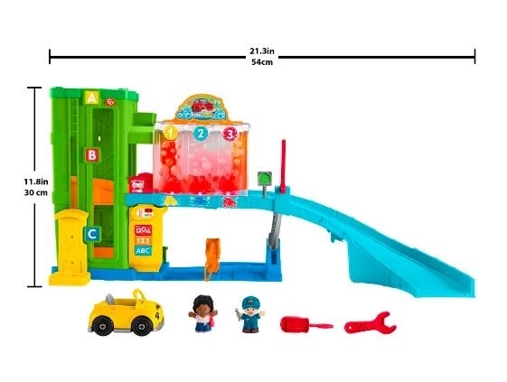 Fisher-Price Little People interaktív autómosó