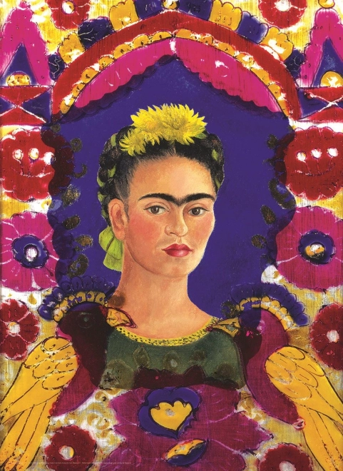 Frida Kahlo önarckép puzzle - 100 darabos