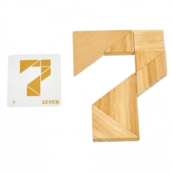 Lucy & Leo 285 tangram - logikai fa játék