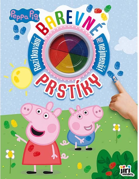 Peppa malac színes ujjacskái