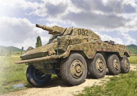 Sd.Kfz. 234/3 modell műanyag autó 1:35 méretarányban