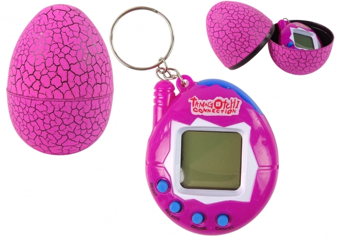 Tamagotchi interaktív kisállat rózsaszínben