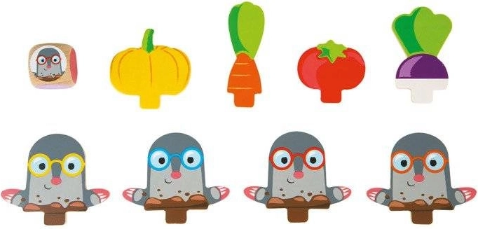 Tarka vakondfigurák