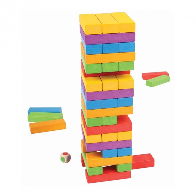 Színes Jenga Bigjigs Toys