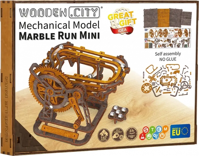 Fa puzzle 3D Kuličkapálya Mini