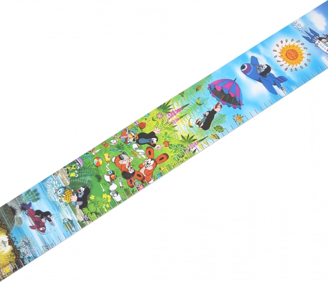 Fali mérő Krtek 90 cm papír/karton