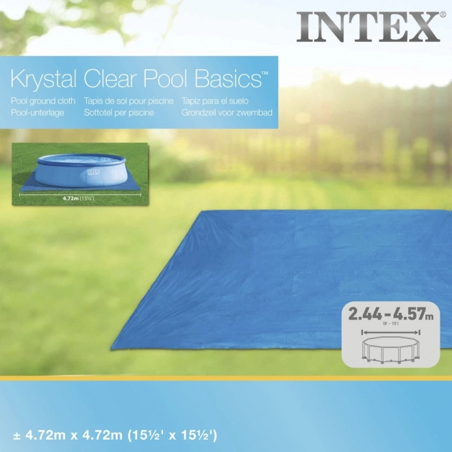 Univerzális medence alátét Intex előtetéssel