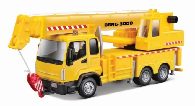 Bburago 1:43 építőipari darus teherautó