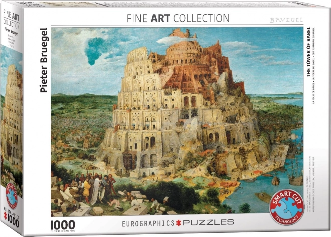 Babyloni torony puzzle 1000 darabos - EUROGRAPHICS