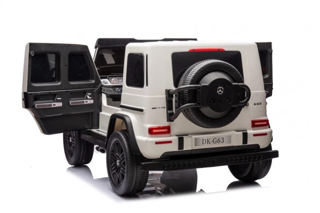 Mercedes G63 akkumulátoros XXL fehér autó 4x4