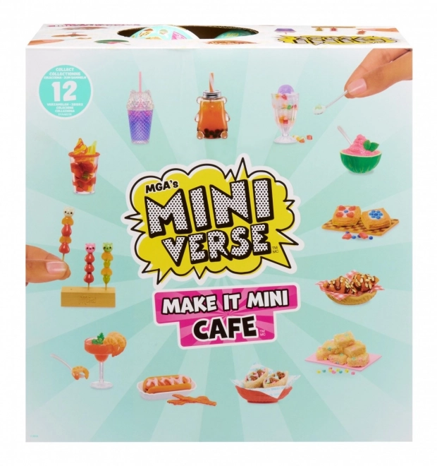 Figurák Miniverse Készíts Mini Ételeket: Kávézó