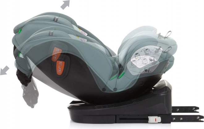 Gyerekülés Chipolino Volare i-Size Pasztellzöld 40-150 cm Isofix 360°