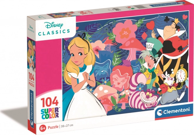 104 darabos Alice Csodaországban puzzle