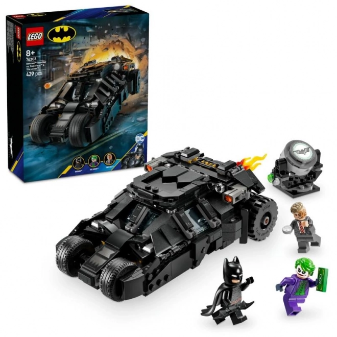 Batman tumbler harc a Kétarc és Joker ellen