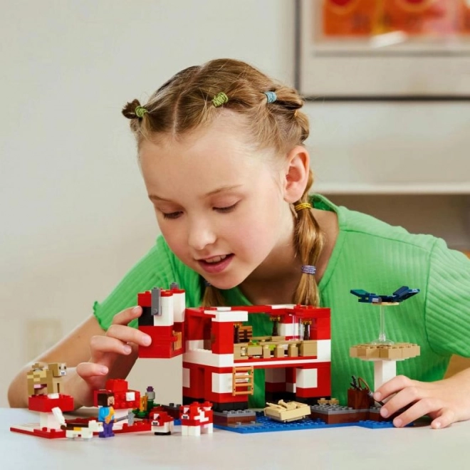 Lego Minecraft Gombatehén Ház