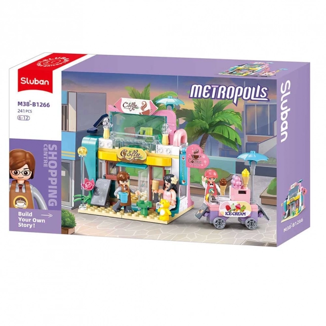 Metropolis kávézó és fagylaltos kocsi
