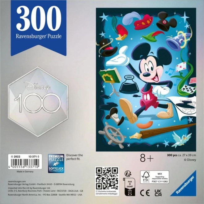 Disney 100 Éves Évforduló: Mickey Egér Puzzle 300 Darab