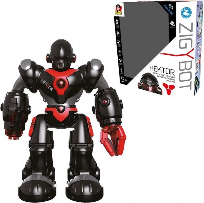 MaDe Robot Hektor - Rappelő csehül beszélő robot 35 cm