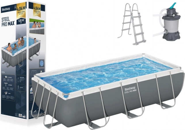 Medence állvánnyal 404 x 201 x 100 cm Bestway