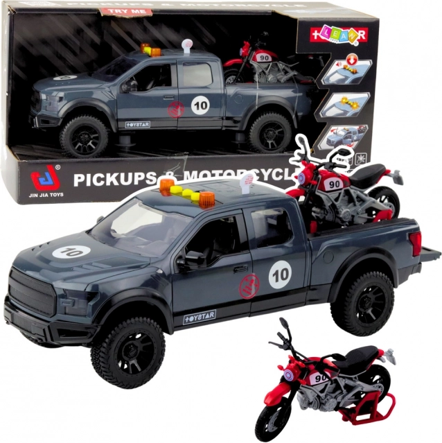 Pick-up motorkával, fény- és hangeffektekkel