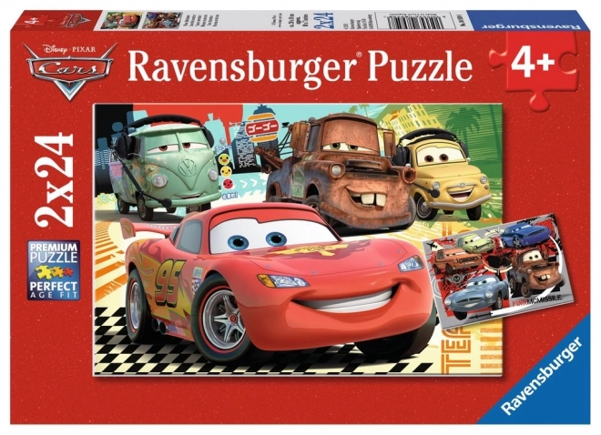 Ravensburger puzzlekészlet Auta 2: Európai kaland